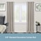 Kenney Mfg Kenney Rachel 5/8" Standard Decorative Window Curtain Rod, 48-86", Antique White KN71605V1 - alternate 3